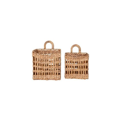EPIKASA 2 pcs Storage Baskets Set Cala - Brown 14x26x38 cm - 20x30x42 cm