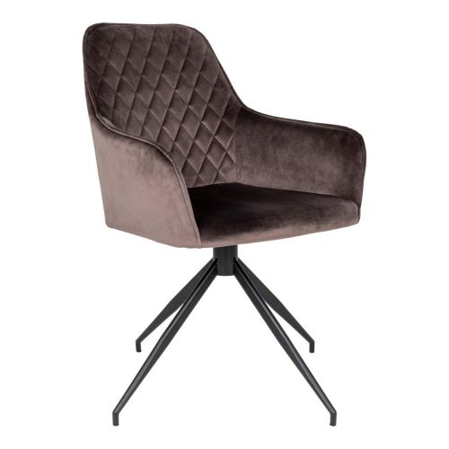 EPIKASA 2 pcs Chairs Set Harbo - Brown 62x56x89 cm