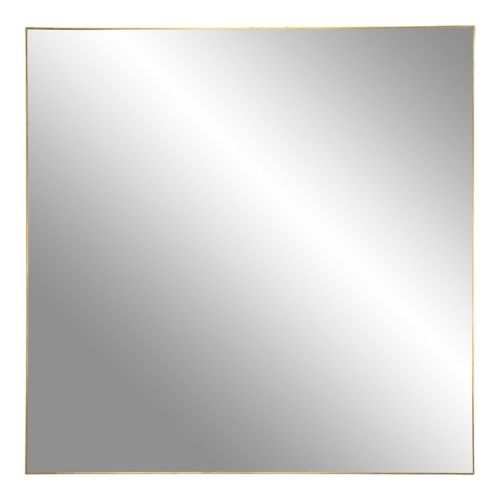 EPIKASA Mirror with Frame Jersey - Silver 60x60x0,5 cm