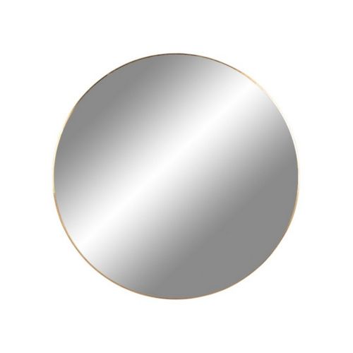 EPIKASA Specchio con Cornice Jersey - Argento 60x60x0,5 cm