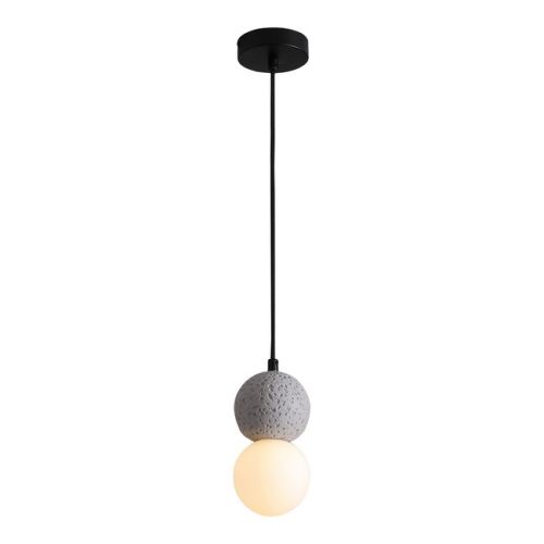 EPIKASA Hanging Lamp Leeds - Grey 10x10x20 cm
