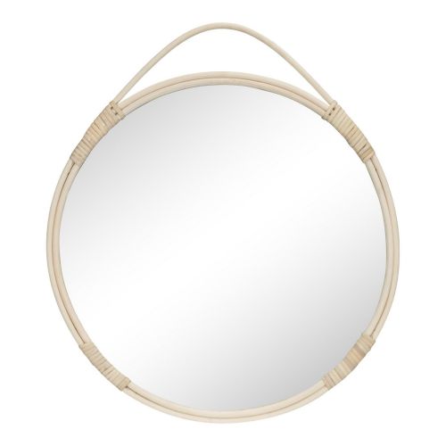EPIKASA Mirror with Frame Malo - Brown 50x2x50 cm