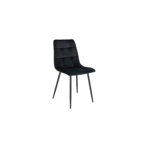 EPIKASA 2 pcs Chairs Set Middelfart - Black 55x44x86 cm