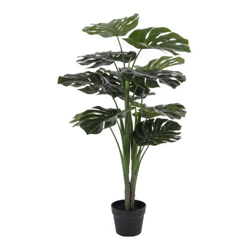 EPIKASA Artificial Plant Monstera - Green 17x18x90 cm