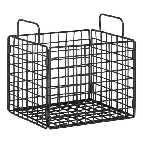 EPIKASA Storage Basket Mora - Black 20x25x25 cm