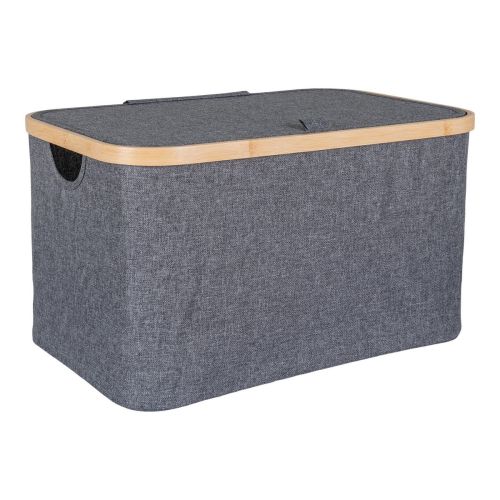 EPIKASA Storage Box Noto - Grey 45x30x25 cm