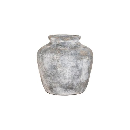 EPIKASA Decorative Vase Santo - Grey 30x30x30 cm