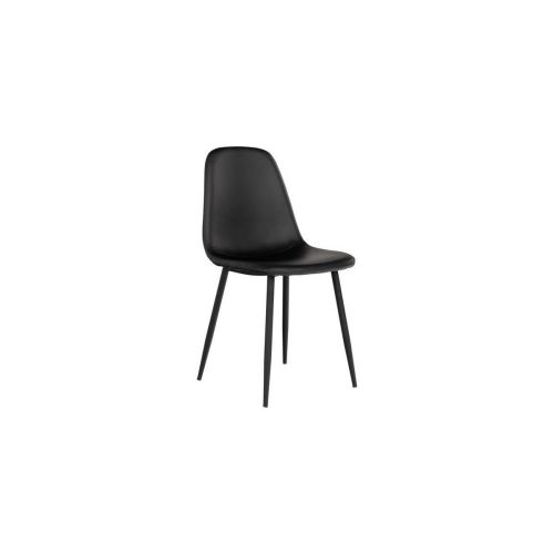 EPIKASA 2 pcs Chairs Set Stockholm - Black 50x44x86 cm