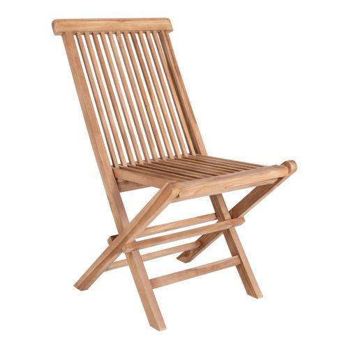 EPIKASA 2 pcs Garden Chairs Set Toledo - Brown 62x46x89 cm