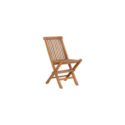 EPIKASA 2 pcs Garden Chairs Set Toledo - Brown 42x31x58 cm