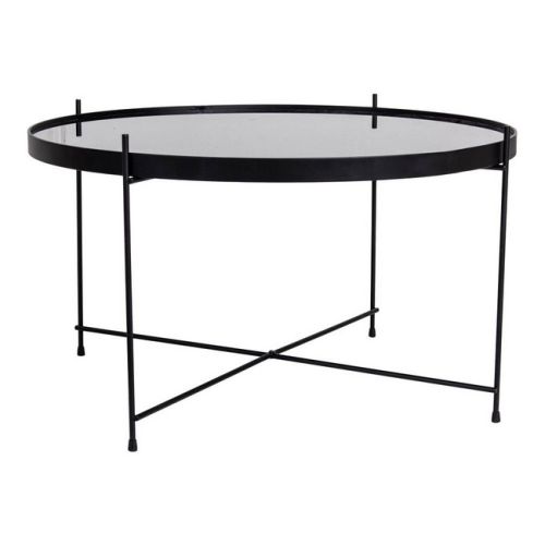 EPIKASA Coffee Table Venezia - Black 70x70x40 cm